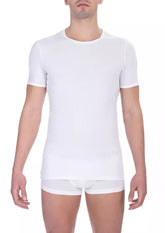 Bikkembergs White Cotton Men T-Shirt Pack